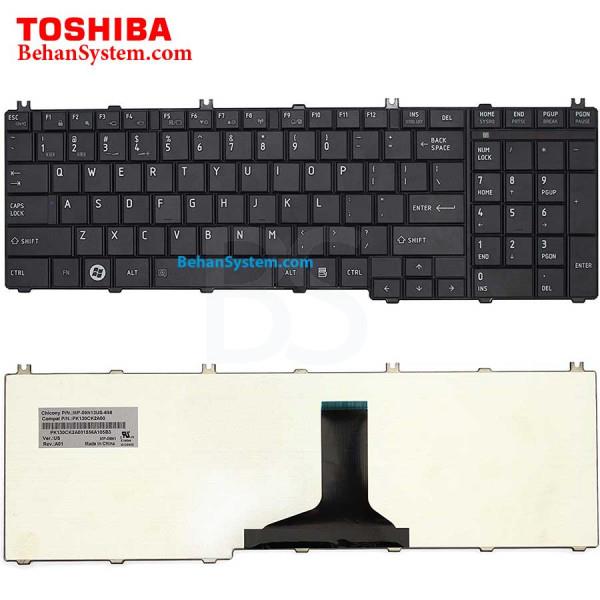 کیبورد لپ تاپ Toshiba مدل Satellite L670